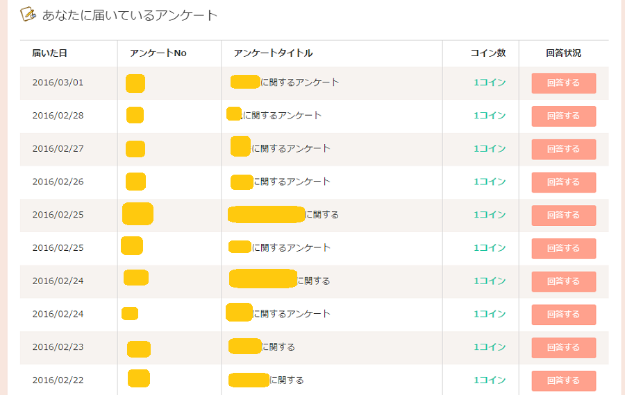 お財布.comアンケート配信例